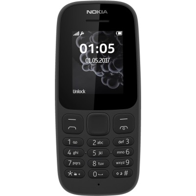 Nokia 105 Dual Sim Negro